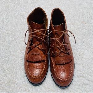 Ariat Womens Tan Leather Lace Up Riding Ankle Kilt